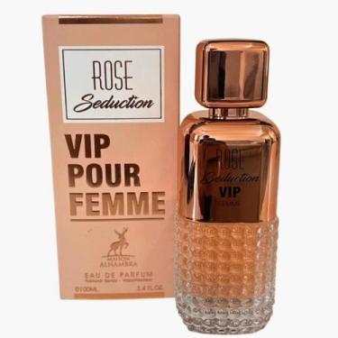 Imagem de Perfume Rose Seduction VIP Pour Femme Maison Alhambra Eau de Parfum Fe