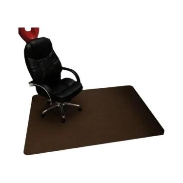 Imagem de Tapete Grande Antiderrapante 90x120cm Para Cadeira De Escritório, Cade