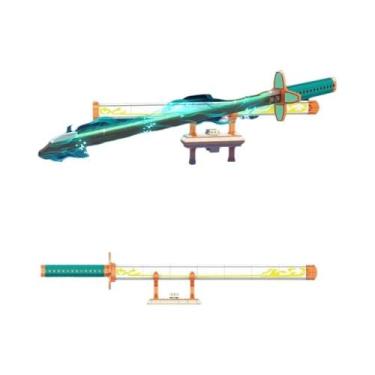 Imagem de Espada Samurai, Lâmina Ninja, Katana, Faca Borboleta, Blocos De Montar