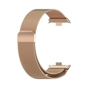 Imagem de Pulseira De Metal Milanesa Magnética Respirável Substituível Para Xiao
