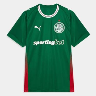 Imagem de Camiseta Futebol Puma Palmeiras Torcedor Home Jersey 26