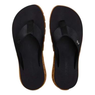 Imagem de Chinelo Kenner Rakka U1 Masculino - Preto e Marrom - 38