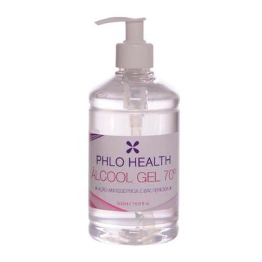 Imagem de Álcool Gel 70 PHLO HEALTH 500ml - PHLORACEAE