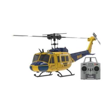 Imagem de Helicóptero RC Em Escala 1:48 Huey UH-1 Com Giroscópio De 6 Eixos, 6 C