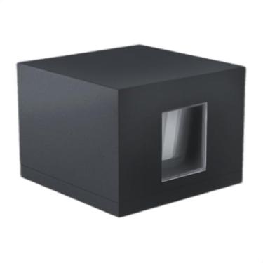Imagem de Arandela/Balizador Line 6w Branco Quente 40lm Preto Stella