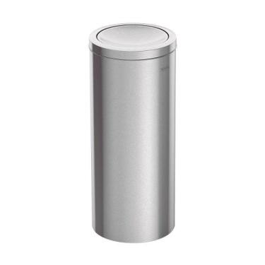 Imagem de Lixeira Tramontina Swing Basculante 30L Redonda Inox Acetinado