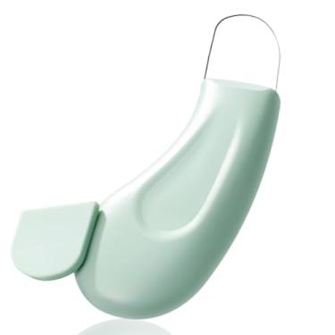 Imagem de Ferramenta de remoção de cravos, raspador facial para limpeza profunda, esfregão de pele, removedor de cravos de nariz, ferramenta de cuidados com a pele (verde)