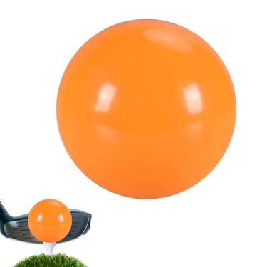 Imagem de Bolas de golfe para homens, bolas de treino de golfe, suprimentos de longa distância de alta visibilidade, acessórios swing para quintal, ambientes internos e externos, prática aprimorada de controle