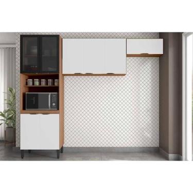Imagem de Kit Modulado Demóbile 3 Peças Firenze C3P52 Amendola/Nude Prime TX