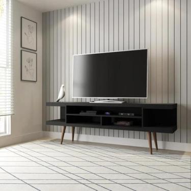 Imagem de Rack para TVs até 55 Utopia 135 cm Retrô 2 Nichos Sala Estar - Provínc