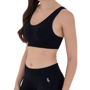 Imagem de Top Esportivo Lupo Attack 2 Nadador Sem Bojo - Preto, GG