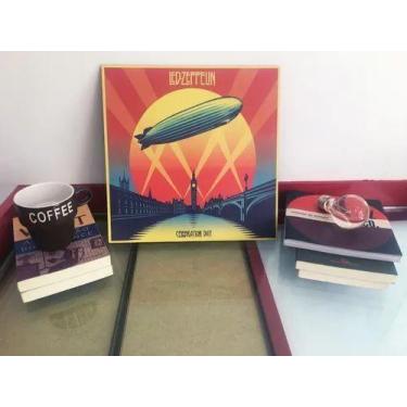 Imagem de Placa Quadro Disco Led Zeppelin Impressão Direta Mdf 20x30cm - ARTSIM