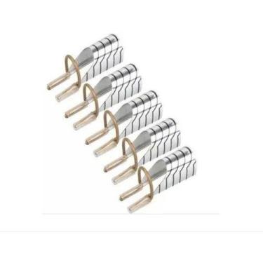 Imagem de Kit 5 Moldes Reutilizável Unhas Postiças Acrigel Porcelana - oem