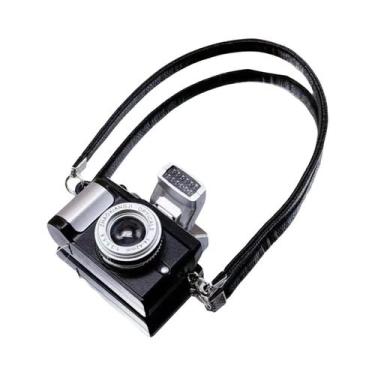 Imagem de Boneca Labubu Mini Câmera De 17cm: Acessório De Decoração Simulado Fof