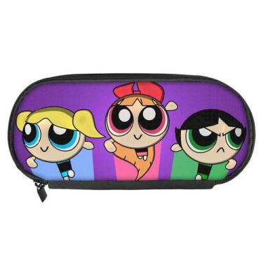 Imagem de Bolsa de lápis Powerpuffs Girls Bubbles Blossoms Buttercups - Yiweisai
