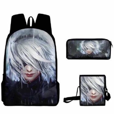 Imagem de Conjunto de mochilas Niers Automatas YorHas No 2 Types B para crianças