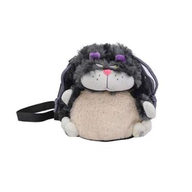 Imagem de Bolsa Messenger Luciferss Cute Plush Anime para crianças de 18 cm - Yi
