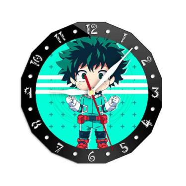 Imagem de Relógio de parede My Hero Academia Midoriya Izuku 30cm Anime - yiweisa
