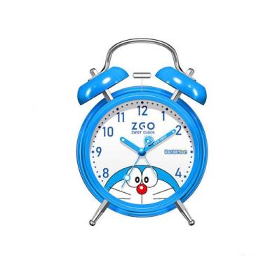 Imagem de Despertador Doraemons Twin Bell Non Ticking Analogue B - yiweisai