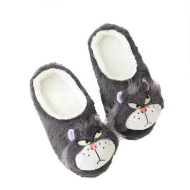 Imagem de Chinelos Lucifers Cat Warm Plush, antiderrapantes, para uso interno - 