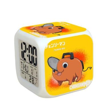 Imagem de Despertador Square LED Digital Motosserras Mans para crianças - yiweis