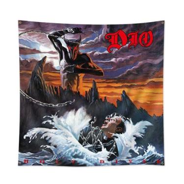 Imagem de Tapeçaria Dios Holys Divers Flag Art 90x90cm Poliéster - Yiweisai