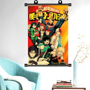 Imagem de Pôster de decoração de parede My Hero Academia Midoriya Todoroki - yiw