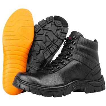 Imagem de Bota Militar Masculina Cano Médio Coturno Adventure Tático Motociclist