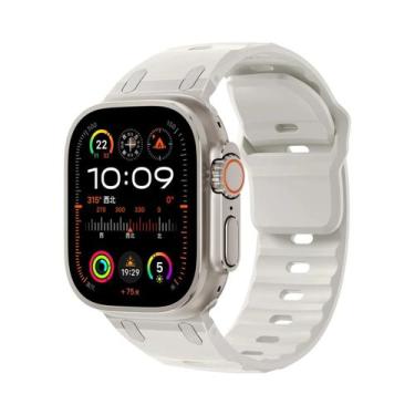 Imagem de Pulseira De Silicone Ultra Sport Para Apple Watch Series 9 8 7 SE 6 5 