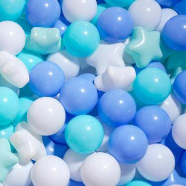 Imagem de Ball Pit Balls MoonxHome 100 unidades para crianças pequenas sem BPA