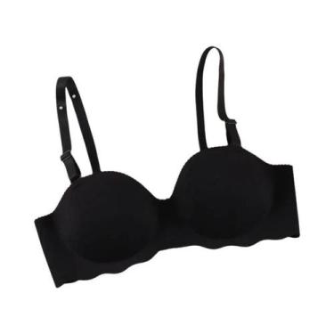 Imagem de Sutiã Sexy Feminino Sem Costura E Sem Fio Com Alças Conversíveis Em Co