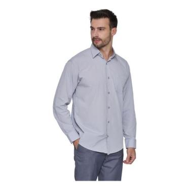Imagem de Camisa Social Manga Longa Lbl Clássica Com Bolso Passa Fácil 3006 - LB