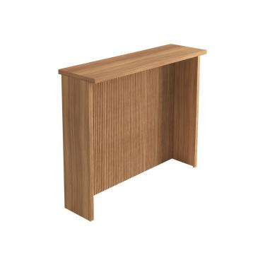 Imagem de Painel Ilha Cozinha Canelado 120 100% Mdf Nature - Nesher