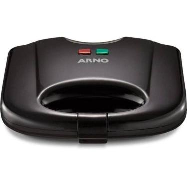 Imagem de Sanduicheira E Grill Arno Sacb Antiaderente Preta 110V