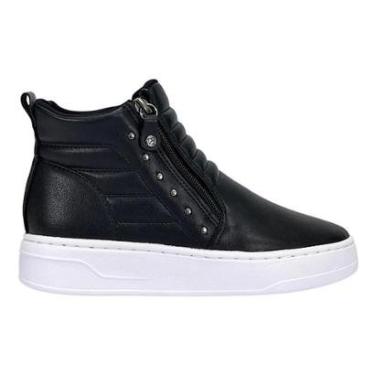 Imagem de Bota Piccadilly Beatriz Flatform 910006 Preto-Feminino
