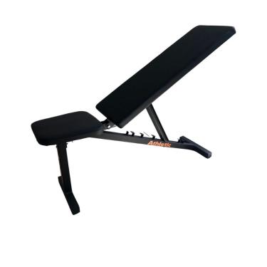 Imagem de Banco Regulável Advanced para Musculação com 7 Níveis Reto Inclinado Declinado Suporta 110KG Athletic