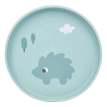 Imagem de Pratinho Em Silicone Com Ventosa Cloudy - Verde - Buba