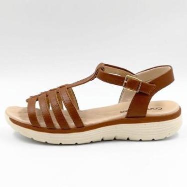 Imagem de Sandália Comfortflex Casual Flatform Feminina-Feminino