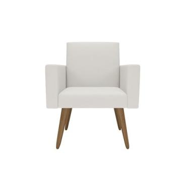 Imagem de Poltrona Conforto Elevado Para Recepção Escritório Lina - Móveis Mafer