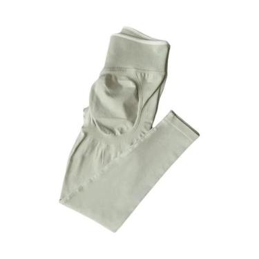 Imagem de Calças De Yoga Femininas De Cintura Alta Com Compressão Abdominal E Ef