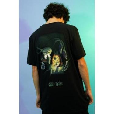 Imagem de Camiseta Lost 22623017 Horror Squid - Preto-Masculino