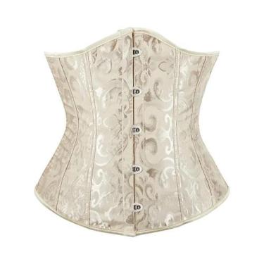 Imagem de Corset Sexy Feminino Modelador De Cintura Estilo Steampunk Com Cadarço