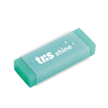 Imagem de Borracha Tris Shine Cores com Textura Super Macia em ECO PVC Não Tóxica 1 Unidade Verde