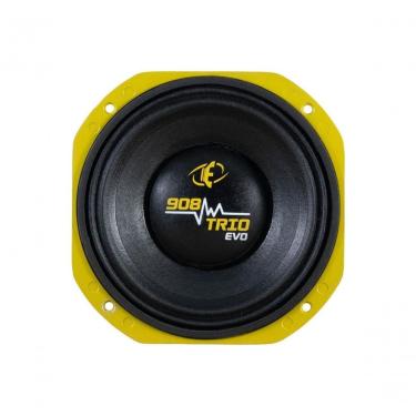 Imagem de Alto-falante para Som Automotivo E908 Trio Evo 8R 450W com Estrutura Robusta e Alta Potência RMS Eros