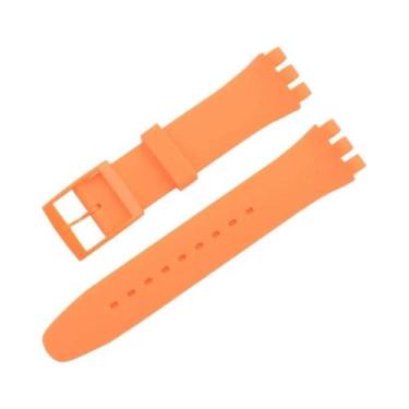 Imagem de Pulseira De Silicone Colorida 16mm-20mm, Strap De Borracha À Prova d'Á