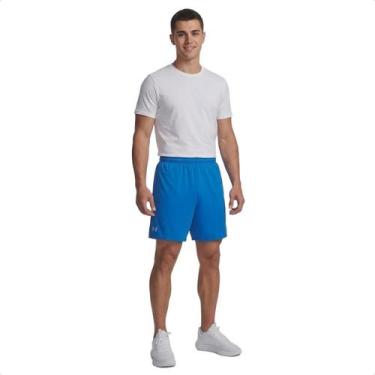 Imagem de Bermuda Under Armour Treino Tech Masculina, M, Azul