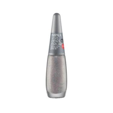 Imagem de Esmalte Impala Glitter Coleção Viva Ame e Brilhe Brilhe Como Diamante