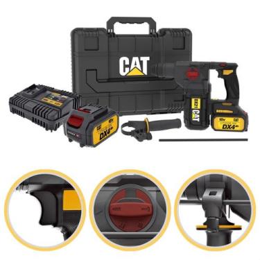 Imagem de Martelete Perfurador Rompedor a Bateria 18V Cat Dx21 Profissional Demo