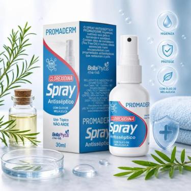 Imagem de Spray Antisséptico com Óleo de Melaleuca e Clorexidina 30ml - Bellaphy