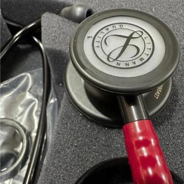 Imagem de Estetoscópio 3m Littmann Classic Vinho Black 5868